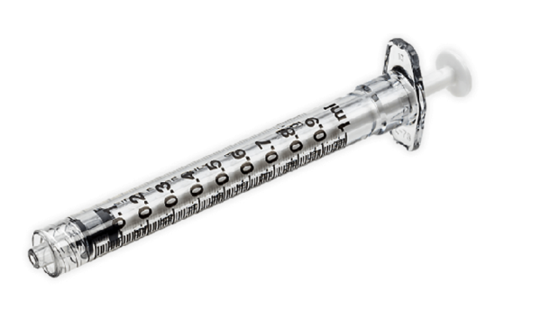 BD Luer Lock Syringes 1ml x 100
