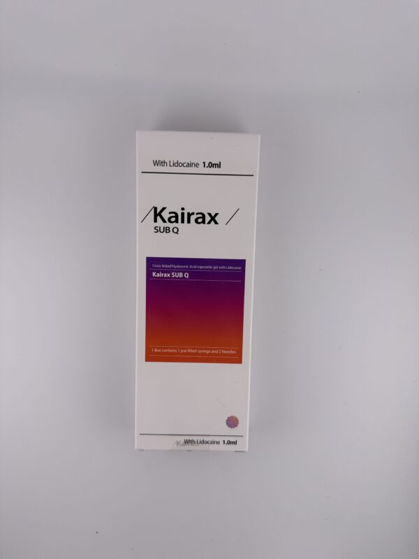 Kairax SUBQ with Lidocaine